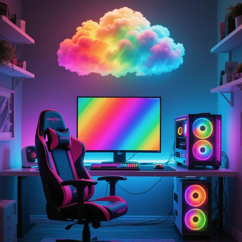 Chmura LED 3D RGB – CosyGlow™