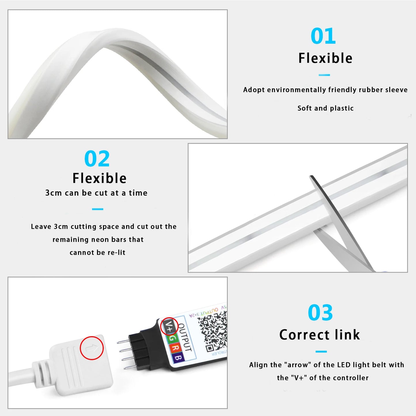 Taśma Neonowa LED RGB USB – CosyGlow™