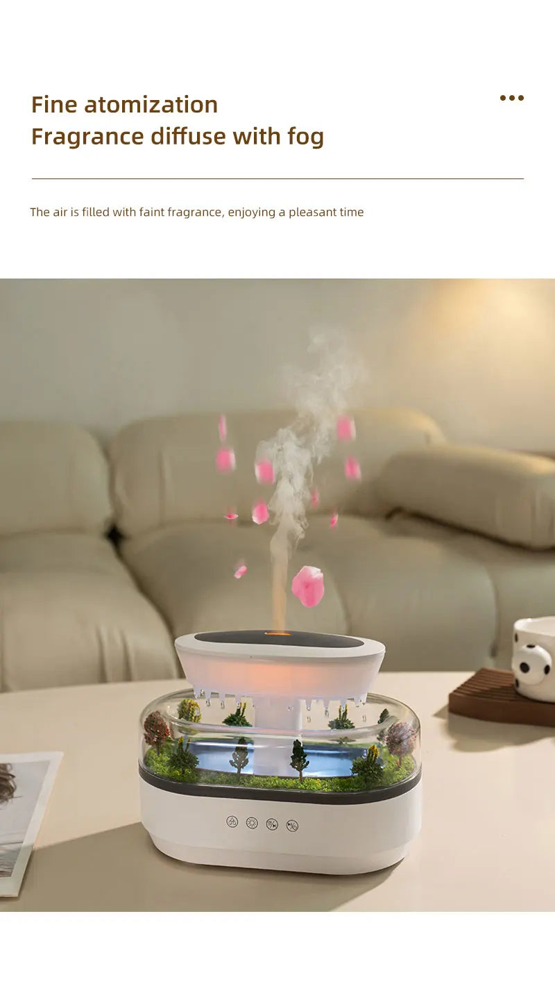 Nawilżacz Raindrop LED | CosyGlow™