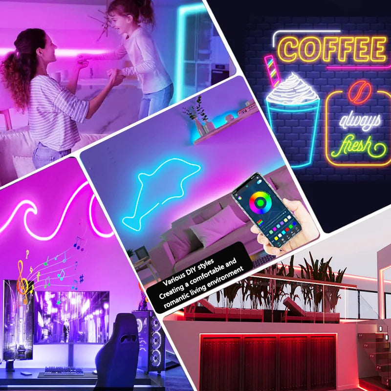 Taśma Neonowa LED RGB USB – CosyGlow™