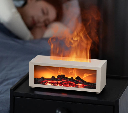 Nawilżacz Kominek LED 150ml | CosyGlow™