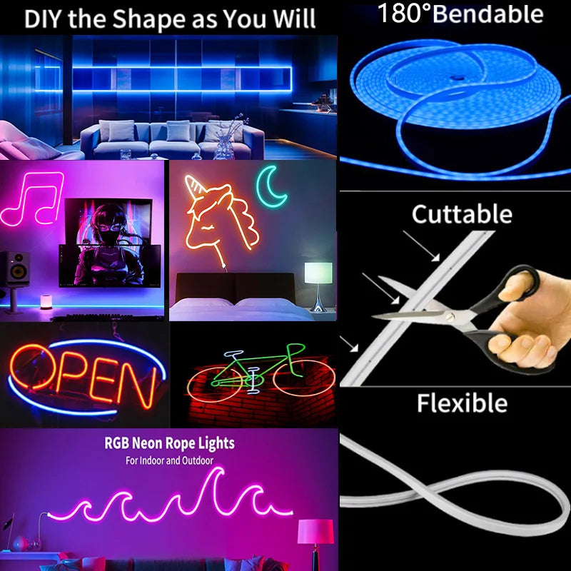 Taśma Neonowa LED RGB USB – CosyGlow™