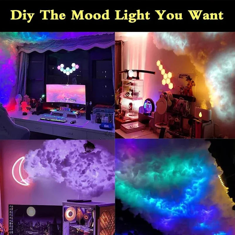 Chmura LED 3D RGB – CosyGlow™