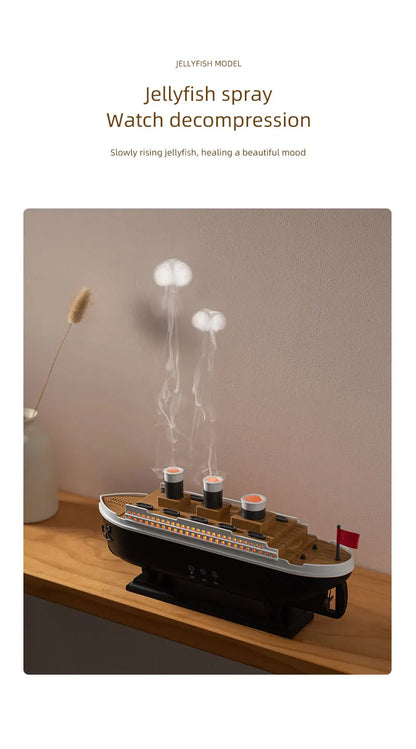 Nawilżacz LED Statek Titanic | CosyGlow™