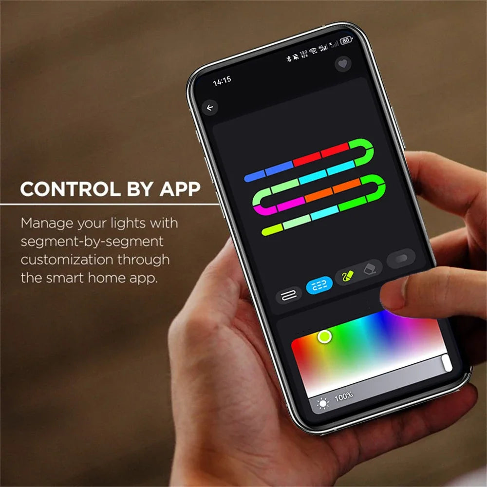 Chmura LED 3D RGB – CosyGlow™