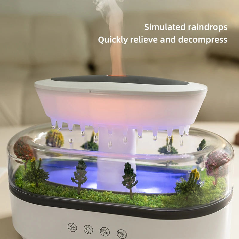 Nawilżacz Raindrop LED | CosyGlow™