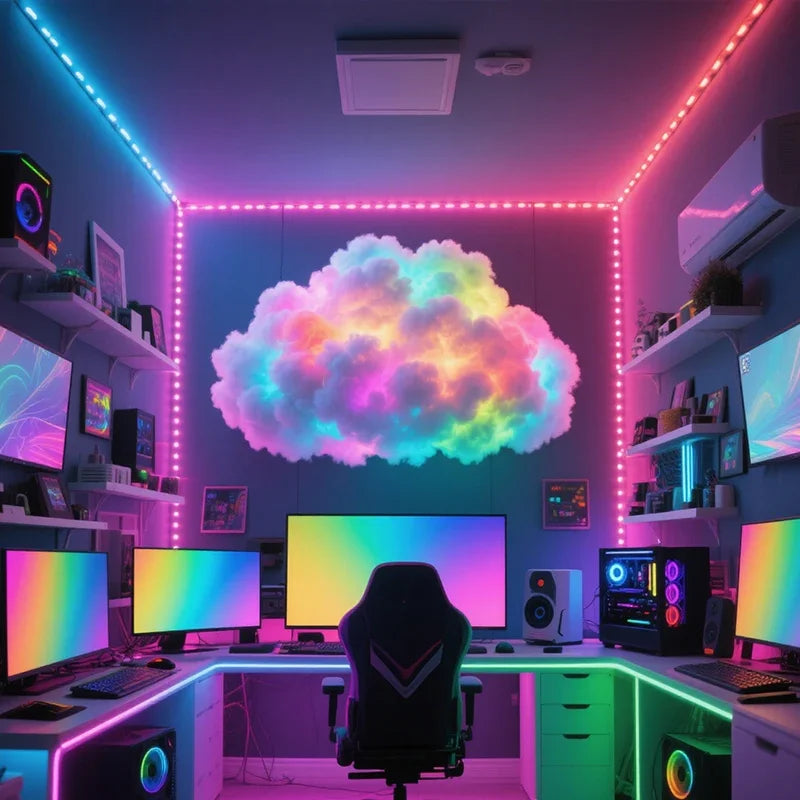 Chmura LED 3D RGB – CosyGlow™