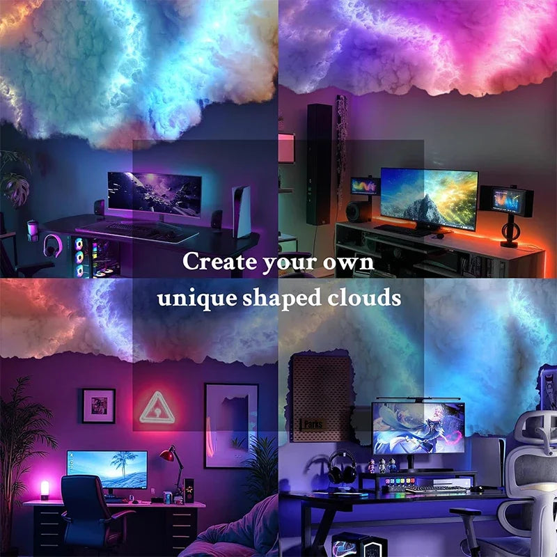 Chmura LED 3D RGB – CosyGlow™