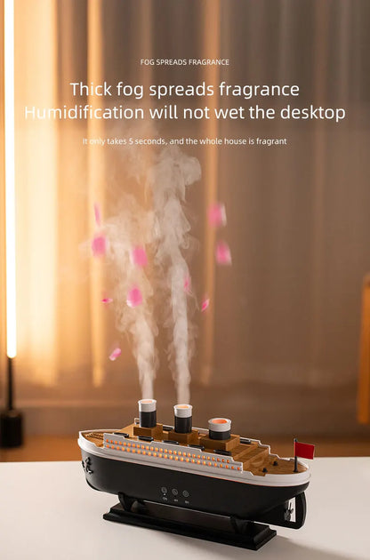 Nawilżacz LED Statek Titanic | CosyGlow™