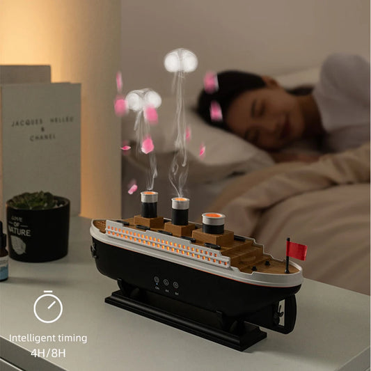 Nawilżacz LED Statek Titanic | CosyGlow™
