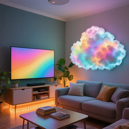 Chmura LED 3D RGB – CosyGlow™