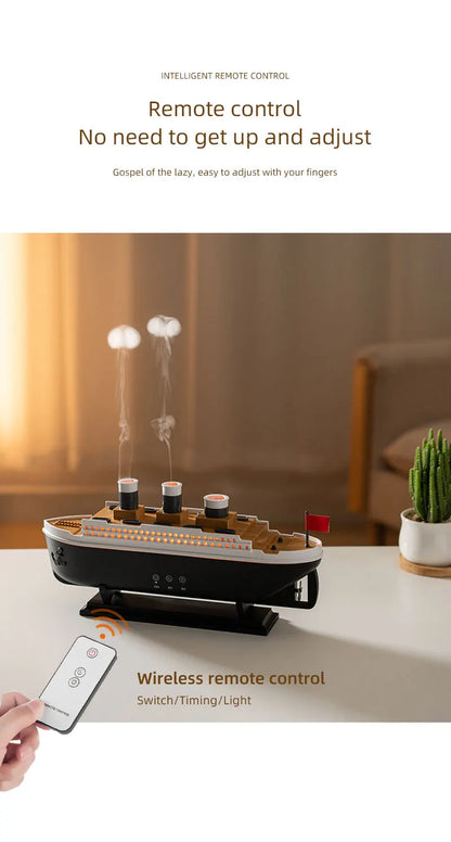 Nawilżacz LED Statek Titanic | CosyGlow™