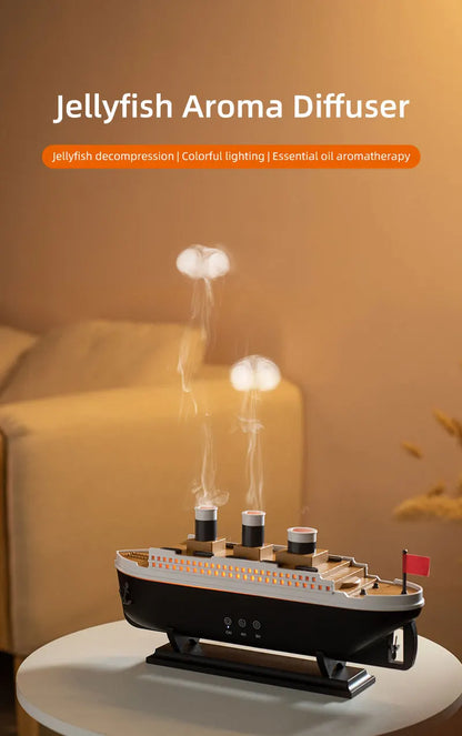 Nawilżacz LED Statek Titanic | CosyGlow™