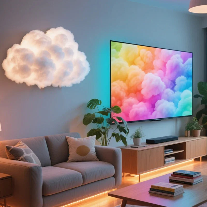 Chmura LED 3D RGB – CosyGlow™