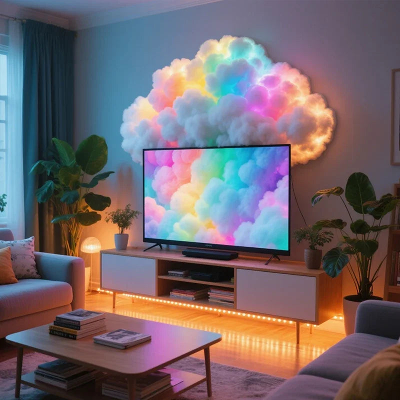 Chmura LED 3D RGB – CosyGlow™
