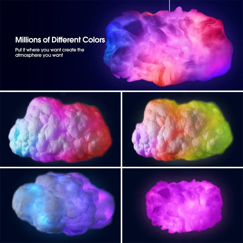 Chmura LED 3D RGB – CosyGlow™