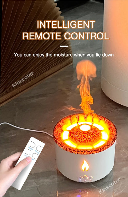 Nawilżacz Volcano LED | CosyGlow™