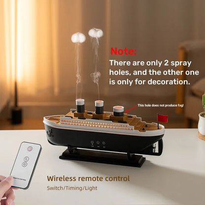 Nawilżacz LED Statek Titanic | CosyGlow™