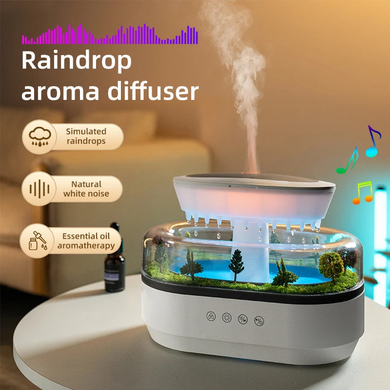 Nawilżacz Raindrop LED | CosyGlow™
