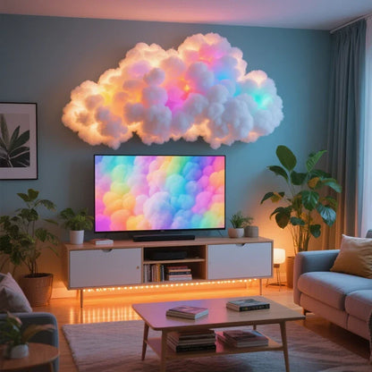 Chmura LED 3D RGB – CosyGlow™