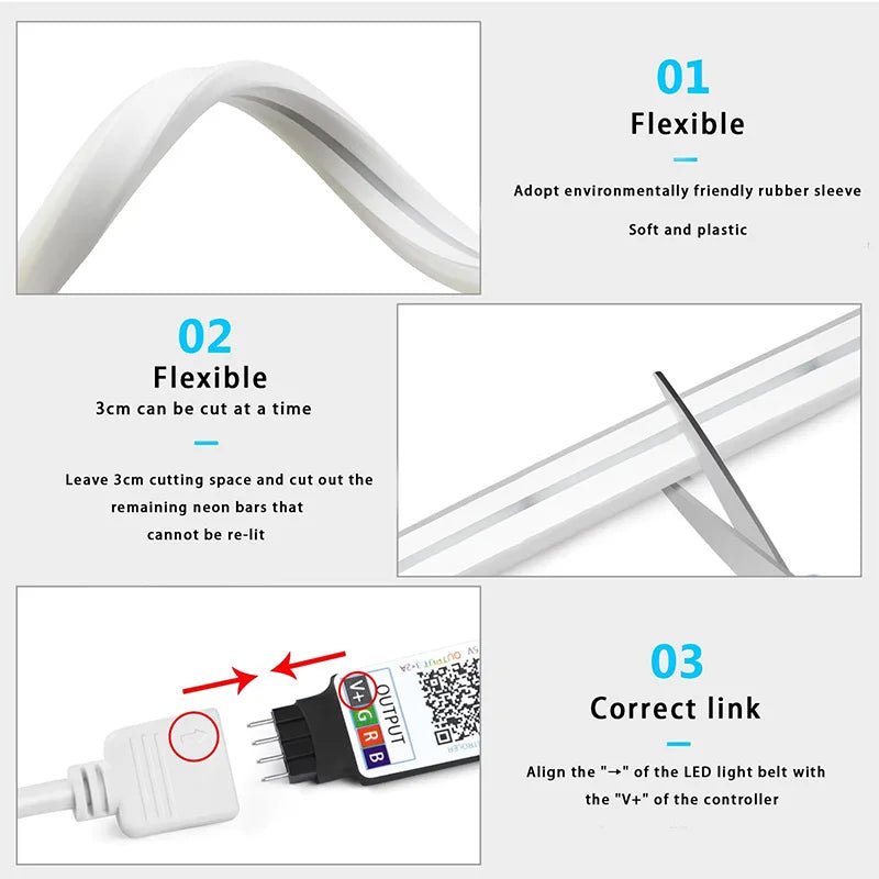 Taśma Neonowa LED RGB USB – CosyGlow™