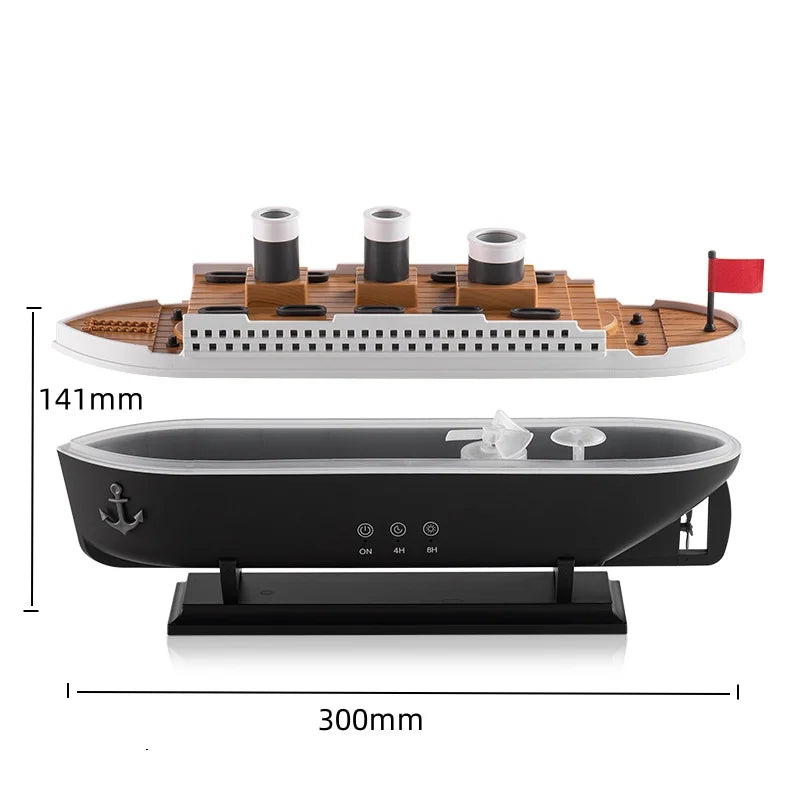 Nawilżacz LED Statek Titanic | CosyGlow™