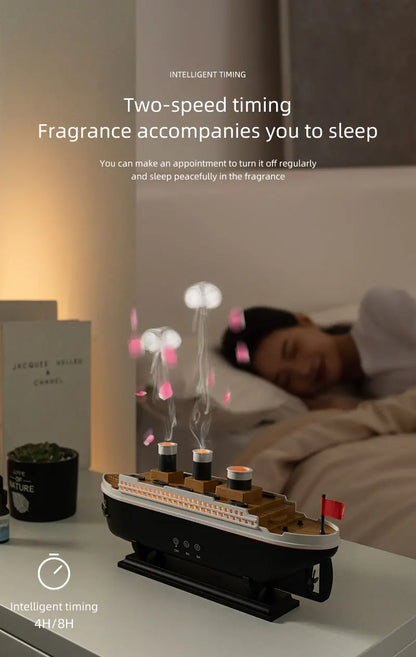 Nawilżacz LED Statek Titanic | CosyGlow™