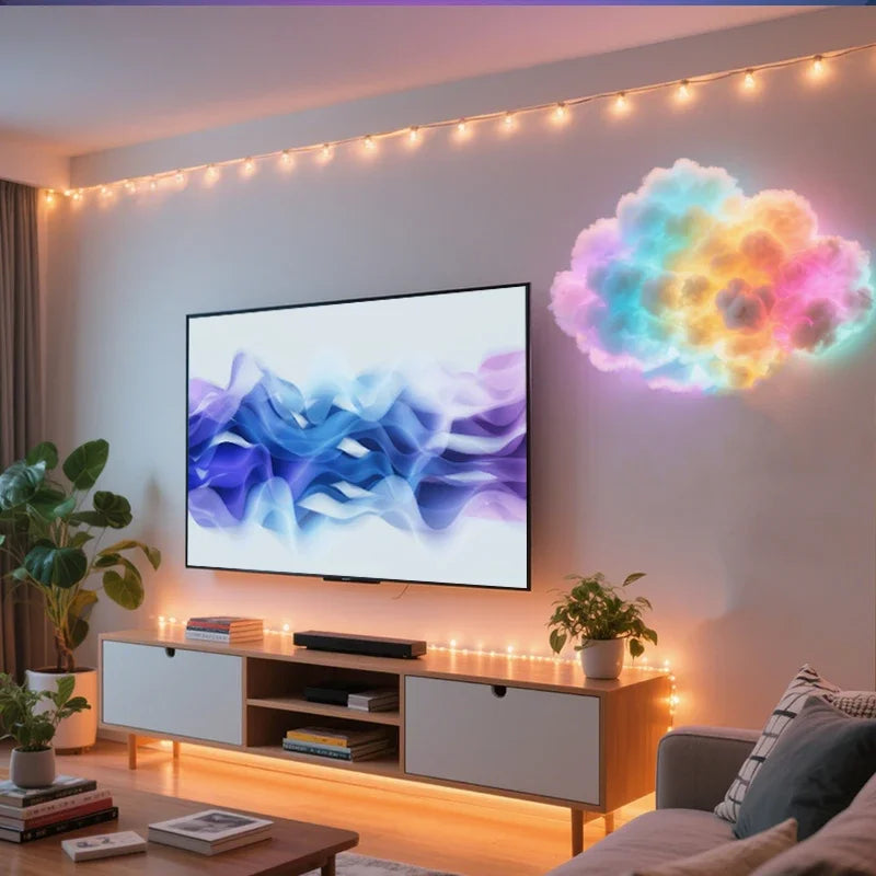 Chmura LED 3D RGB – CosyGlow™