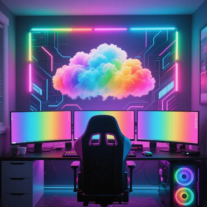 Chmura LED 3D RGB – CosyGlow™