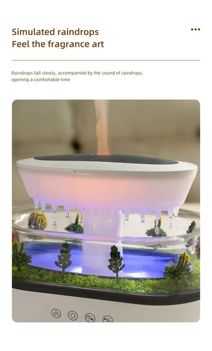Nawilżacz Raindrop LED | CosyGlow™