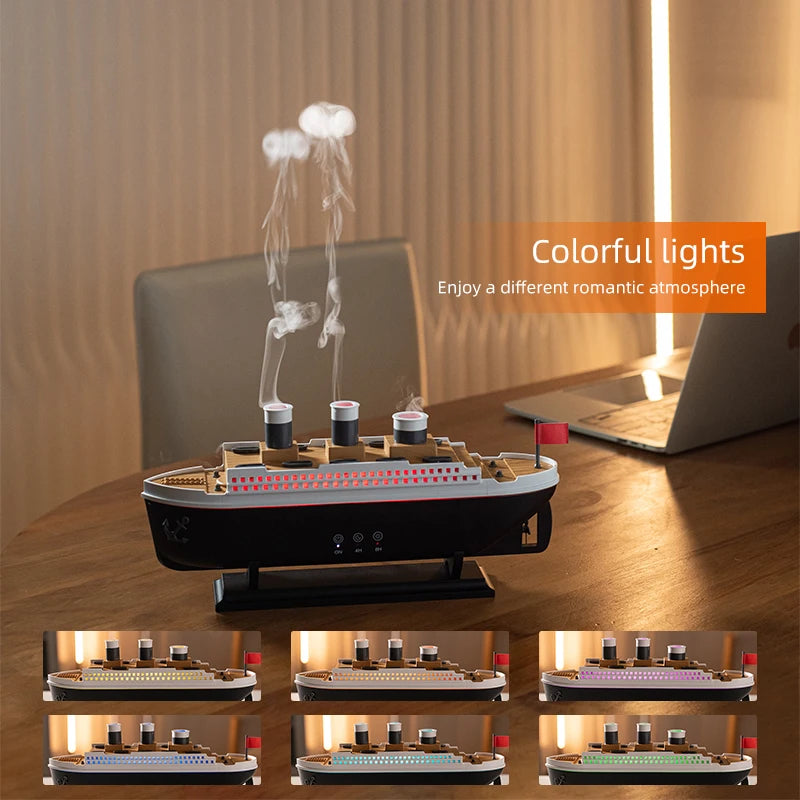 Nawilżacz LED Statek Titanic | CosyGlow™
